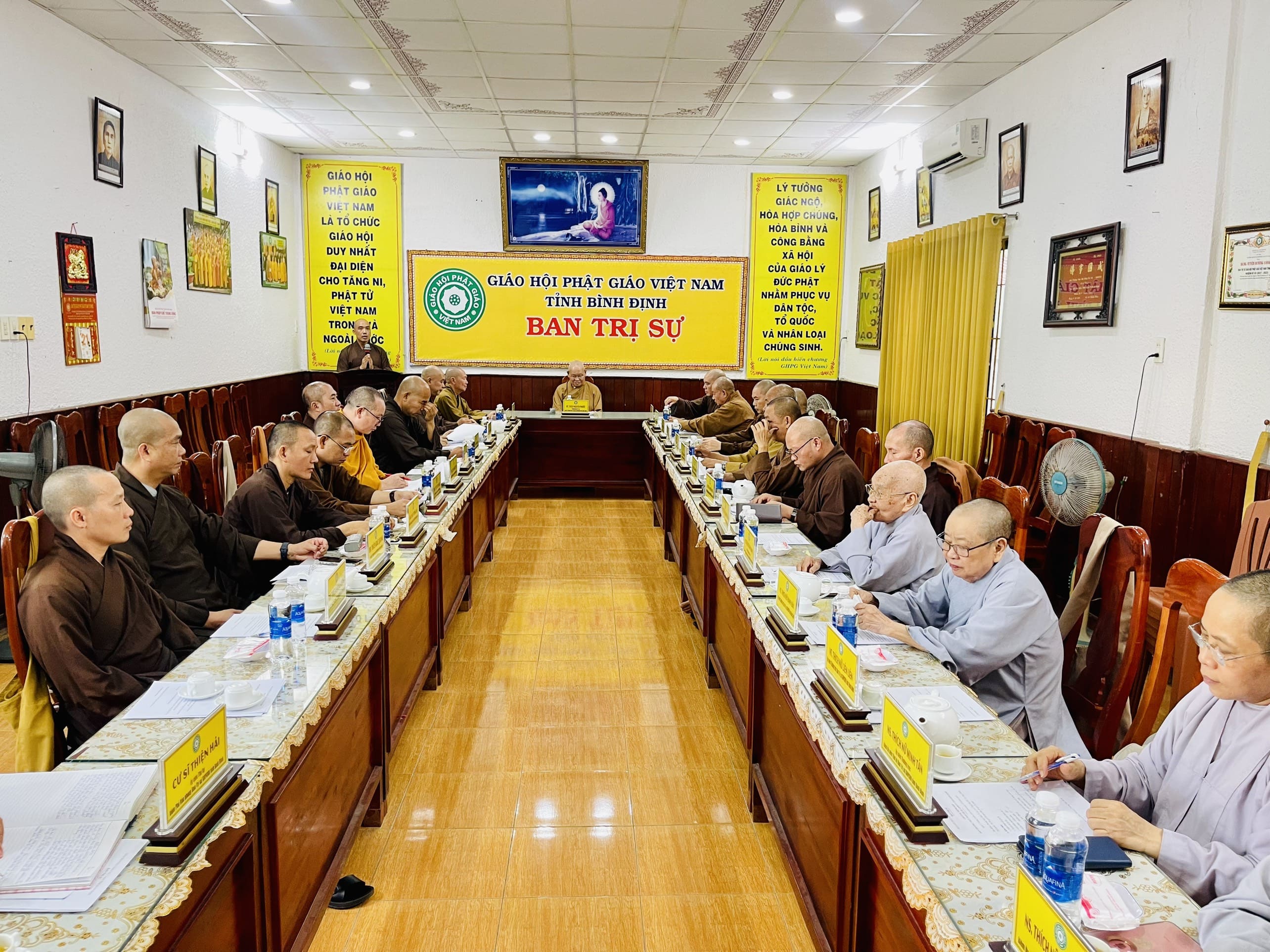 Ban Thường trực Ban Trị sự Phật giáo tỉnh tổng kết công tác Đại lễ Phật đản PL. 2568